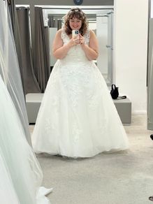 Wedding Dress by Anna Sorrano for Wed2B in ivory