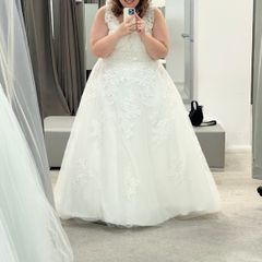 Wedding Dress by Anna Sorrano for Wed2B in ivory