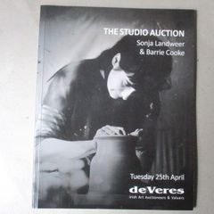 - Sonja Landweer & Barrie Cooke - Studio Auction Catalogue