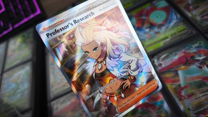 Professor's Research - Professor Sada ! Ultra Rare ! from Scarlet & Violet Set ! 2023 ! Pokemon Card !