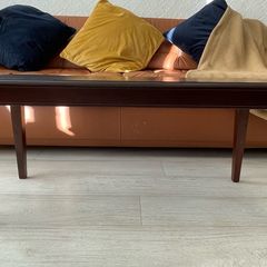 Sleek Mahogany Coffee Table