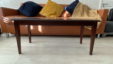 Sleek Mahogany Coffee Table