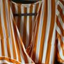 TOPSHOP striped yellow ochre maxi dress Size M/10 Image 4