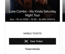 Luke combs slane castle
