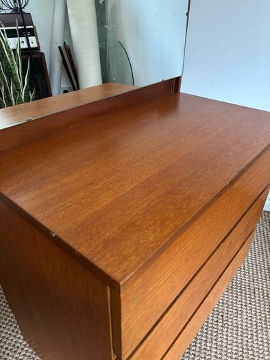 Vintage Retro Mid Century Teak Dressing Table