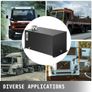 Hydraulic Fluid Tank 37.9 L Fuel Tank Heavy Duty Hydraulic Steel Tank Reservoir, Gasoline Transfer Tanks, Hydraulic Reservoir with Strainer Temp Gauge Filter Image 4