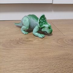 1987 Playskool Definitely Dinosaurs PROTOCERATOPS Green Loose Action Figure 7.5"