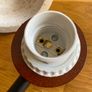 Wall Light - Natural Stone Wall Light - Rotatable Bedside Reading Lamp / NEW Image 8