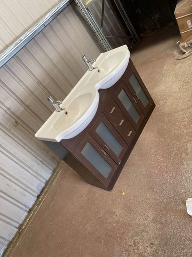Double vanity unit for sale