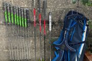 Full set of golf clubs
