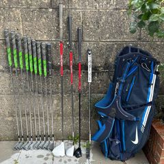 Full set of golf clubs