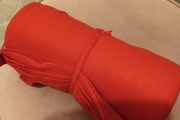 Red home festive throw