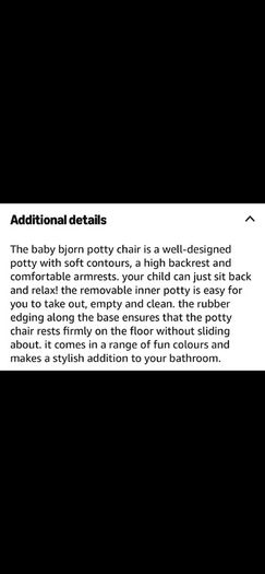Baby Bjorn potty