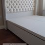 ottoman lift up bed frame and headboard Image 9