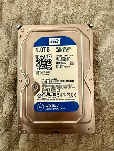 Western Digital WD Blue 1TB Desktop 3.5" Internal Hard Drive