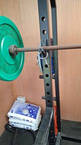 Rack, Weights and Barbell
