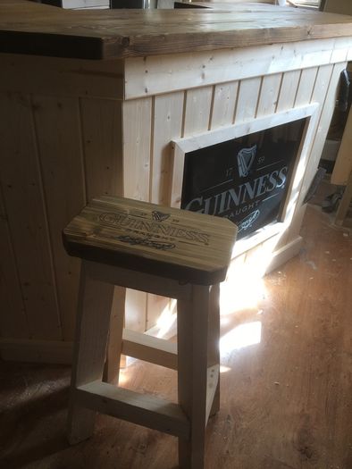 Corner Home Bar Timber Bar Counter