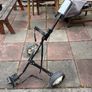 Golf clubs & trolley Image 4
