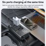 Car Plug 200V Incependent Switch Multiple Protections USB QC3.0+TC PD Fast Charging Car Inverter Image 3