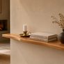Live Edge Oak Floating Shelf | Made to Measure | Handmade in Ireland Image 2