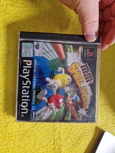 M&M s Shell shocked PlayStation1 Ps1 PlayStation2 Ps2 Games Original