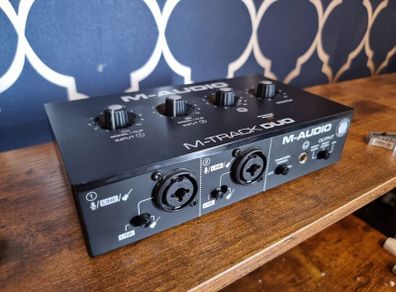 M Audio M Track Duo USB Audio Interface