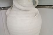 Large "SYLVAC" Hand Crafted Pottery Flower Vase.Circa 1950s.
