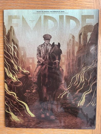 Peaky Blinders Empire Magazine. Exclusive Subscriber Cover