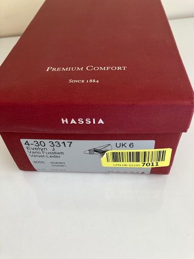 Hassia Premium Comfort Pumps, Navy, UK6/39