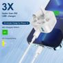 USB C Plug,20W Type C Fast Charger Plug and Cable for iPhone Charging Plug and Lead,Fast Charge for iPhone 14/14 Pro/13/13 Pro/12/12 Pro/11/SE/10/8/iPhone USB-C Adapter Plug UK and Lightning Wire Image 4