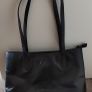 Rowallan of Scotland Black Genuine Leather Tote Bag Image 2