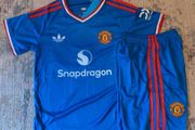 Man united away kit sizes season 26/27 kids