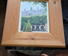 4 Chunky Natural Wood Picture Frames Measurements in the photos Postage Available or Collection, all same size