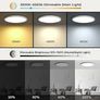 LED Ceiling Light Dimmable 24W, Ceiling Lamp with Remote Control Timeable, 2000K Night Light Warm, Panel 3000K-6500K for Bedroom Kid's Room Living Room Bathroom, Round White 11.8 Inch Image 6
