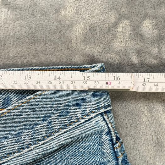 Levis 560 Mens Jeans W32 L30 Light Blue Denim Relaxed Fit Zip Fly