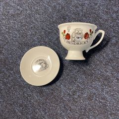Hendricks Gin teacup and saucer set        5 Available