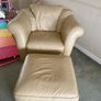 leather one seater Image 3