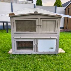 Heavy Duty Insulated All Season Rabbit Hutch Custom Built