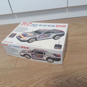 1980s R/C Jet racer 959 radio Controlled car brand new