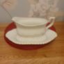China Sandard' Collectable Vintage China Pieces ... Biscuit Plate, Gravy Boat, 3 Cake Plates and a Milk Jug Image 2