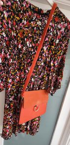 WHISTLES Floral Bouquet Mini Dress Sz 12UK - Rrp 190 (New)