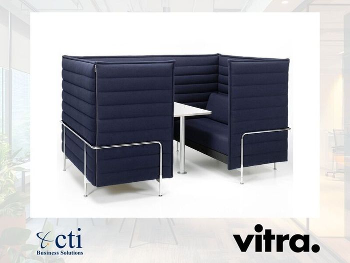 Vitra Alcove Seating Booth - Grade A - 80% Off!
