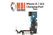 iPhone 8 SE2 Charging Dock Replacement Port Connector Flex Cable 2nd Gen Grey