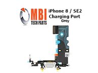main image for ad iPhone 8 SE2 Charging Dock Replacement Port Connector Flex Cable 2nd Gen Grey