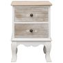 Bedside Cabinets 2 pcs 35x30x50 cm Paulownia Wood Image 3