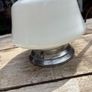 Mid Century Milk Glass Opaque Ceiling light shade Image 7