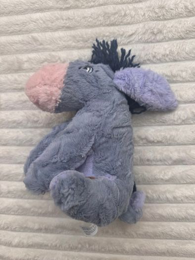 Disney Eeyore Plush from Winnie the Pooh & Friends with Patches Soft  Plush approx. 20 cm. Used Please see photos