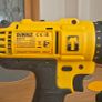 DeWalt 18V Cordless Drill DCD776 plus 2 Batteries and Charger Light Home Use Only Image 2