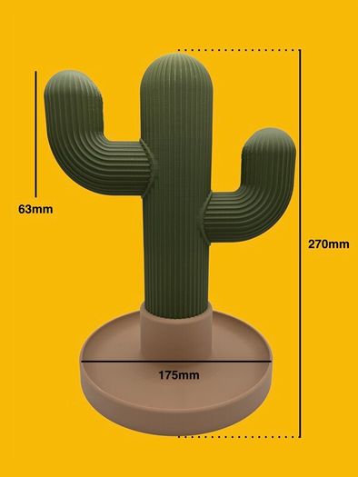 headphone stand Cactus