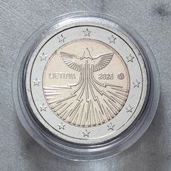 (3 for 10 Mix and Match) Lithuania 2 Euro Base Metals Uncirculated Coin 2026 - Energy independence of Lithuania